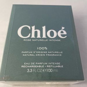 Chloe Rose Naturelle Intense - Natural Origin Fragrance New in Sealed Box 3.3 oz